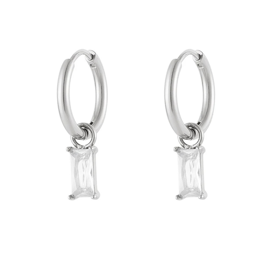 Crystal hoops