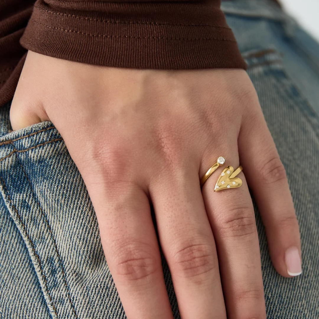 Diamond Love ring