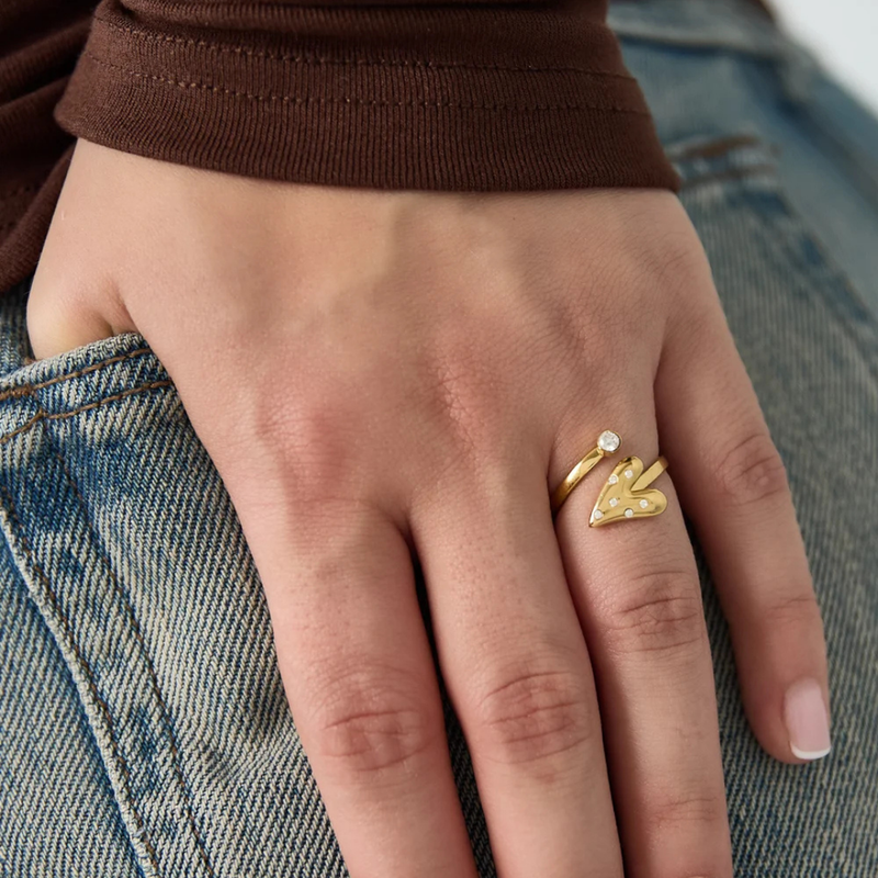 Diamond Love ring